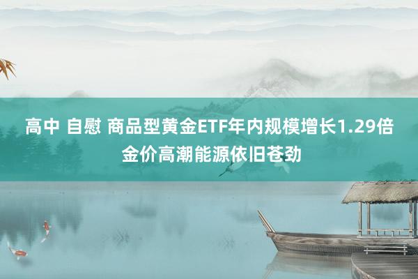 高中 自慰 商品型黄金ETF年内规模增长1.29倍 金价高潮能源依旧苍劲