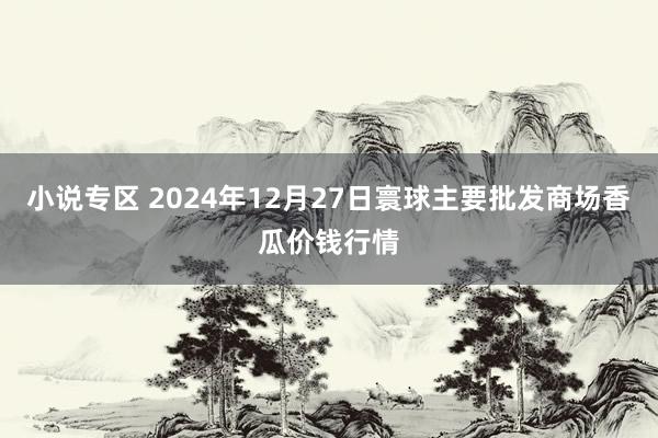 小说专区 2024年12月27日寰球主要批发商场香瓜价钱行情