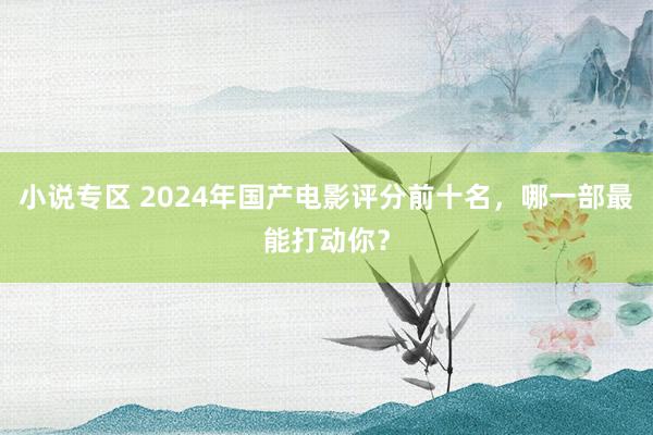 小说专区 2024年国产电影评分前十名，哪一部最能打动你？