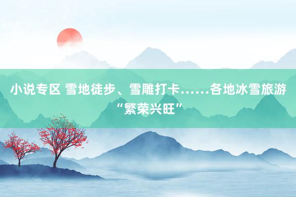 小说专区 雪地徒步、雪雕打卡……各地冰雪旅游“繁荣兴旺”